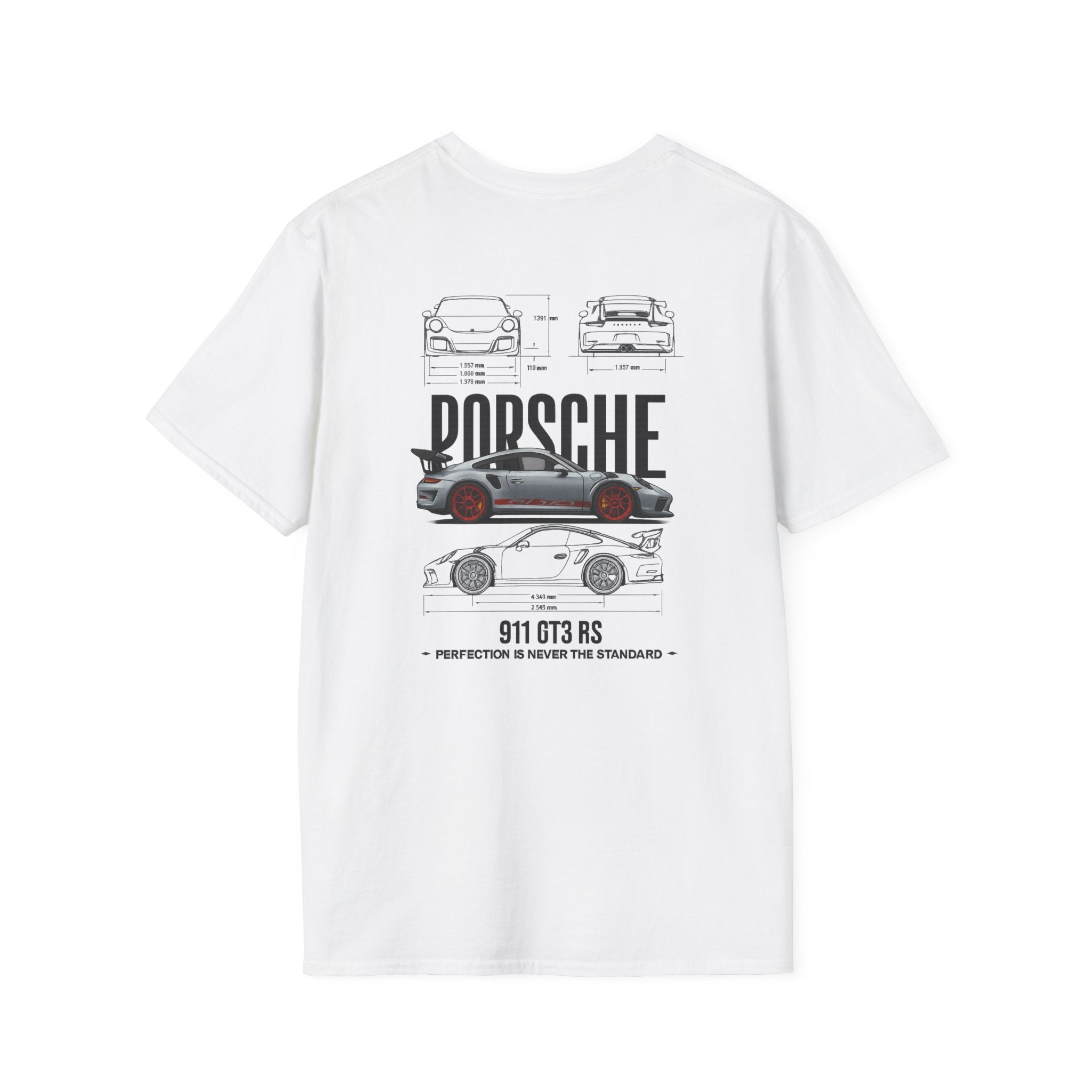 Porsche 911 GT3 RS T-Shirt | Unisex Car Enthusiast Tee | Gift for Auto Lovers, Car Show Apparel, Father's Day Gift, Birthday Shirt